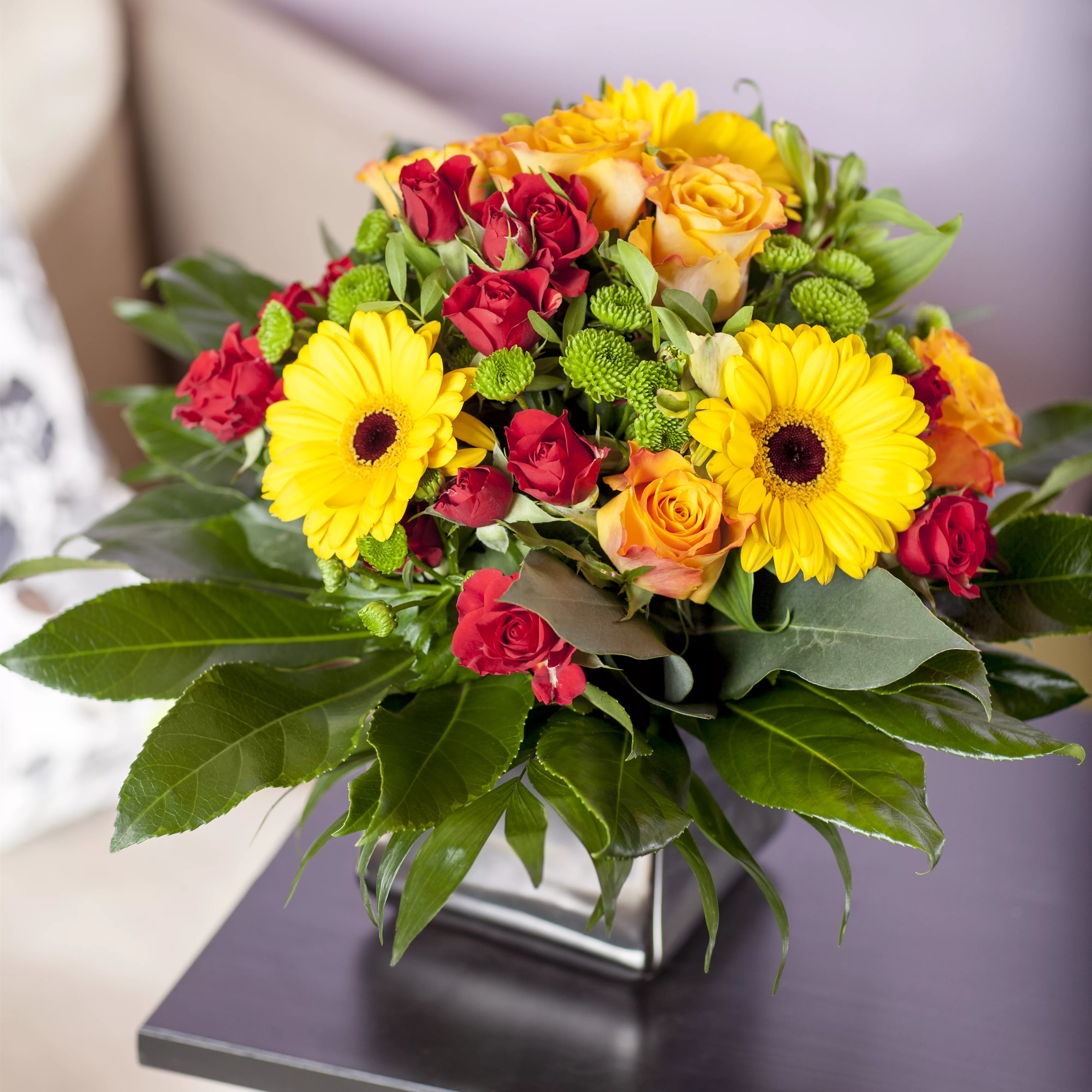 Blumen in der Vase richtig in Szene setzen