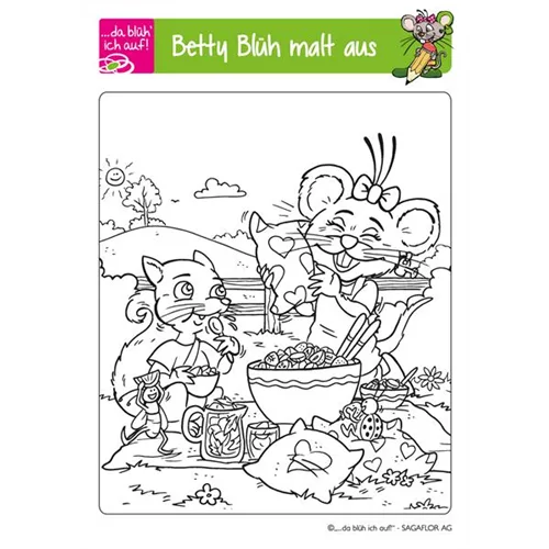 Betty Blüh Ausmalbild 5 24